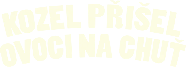 Kozel přišel ovoci na chut